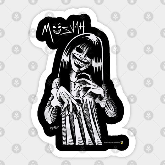 Müsnah - 4 Itchy Tasty⁠ Sticker by Montagu Studios